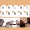 Eyeglasses Accessories Eyeglass Sunglass Repair Kit With Screws Tweezers Screwdriver Tiny Mini Nuts Assortment Glasses Nose Pads 221115
