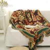 كرسي أغطية أريكة القطن منشفة Gerbera Duplex Print Sofa/Chair بطانية مقاومة للغطاء القديم رميات حرة السفينة 170 230 سم SP2228