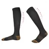 Chaussettes pour hommes Compression unisexe Anti-Fatigue doux magique hommes femmes jambe soutien goutte