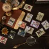 Hediye Sargısı YPP Craft Retro Junk Journal Folyo Kağıt Çıkartmalar Scrapbooking DIY Projeleri /PO /Kart Yapma El Sanatları