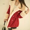 Kadın Yün Karışımları Kış Kadınlar Uzun Pamuklu Ceket Sahte Kürk Ceket Kalın Peluş Peluş Peluş Kıllı Palto Kabarık Sıcak Dış Giyim 221128