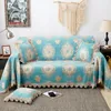 Housses de chaise de style européen Vintage Chenille Jacquard Lace Sofa Throw Cover All-inclusive Dust Couch Slipcover Protector Serviette antidérapante
