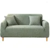 Stol t￤cker fast f￤rg som inte ￤r slipbubblan rutig soffa t￤cker elastisk slipcover stretch universal storlek 1/2/3/4 sits