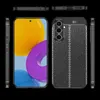Deri Tasarım İPhone 15 Pro Maks Samsung Galaxy A05 A05S A25 S23 Fe Ultra Plus Google Pixel 8 Litchi Doku TPU Kapakları