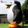 Nieuw op maat gemaakte gigantische opblaasbare pinguïnmodellen Inflatie Blaad dierenballonnen op voor feestevenement Zoo Decoratie Toys Sport