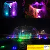 10W 12V RGB水中LEDライトフラッグライトCEROHS IP68 950LM 16色が噴水プールの装飾のためにリモートで変化する