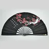 Dekorativa föremål Figurer Tai Chi Kongfu Fan Chinese Traditionell kampsport Kongfu Fan Ventilador Portable Bamboo Hand Folding Fans Performance Props 221129