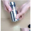 Drinkware Handle Drinkware Handle Stainless Steel Grinder Manual Herb Abrader Pepper Mill Salt Cumin Seasoning Bottle Connt Bottles Dh6Ao