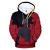 Herr hoodies casaco de Moletom capuz e caveira para homens unissex estampa 3d hip hop moda rua 2022