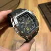horloges polshorloge ontwerper luxe heren mechanisch horloge richa milles technologie kalender gepersonaliseerde hollowed full-automatische getijden tape