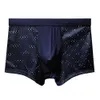 Underpants BreaTHable Boxer Shorts Man Sexy Underwear Briefs Men s Male BotTOMS Mesh Trunks L2221129