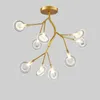 Plafonniers Moderne LED Creative Branche D'arbre Lustre Éclairage Intérieur Salon Luminaires Chambre Lampe