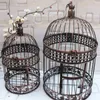 Nieuwheid items Iron Bird Cage Wedding Decor Flower Props Hangend frame VBD 221129