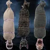 Plush Dolls Electric toy Halloween Toy Harren Body Creepy Hang Ghost Terror Scary Props Theme Party Drop Ornament 221129