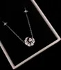 Fashion Silver Color Moon Star Pendant Necklace Crescent Clavicle Chain Choker Necklace For Women Jewelry