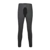 Men's Thermal Underwear Open Crotch Pants Breathable Comfortable Long With Holes Line Thin Cotton Bottoming Men's Warm Autumn Bottoms