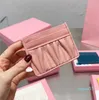 Brieftaschen Mini -Karteninhaber Handtasche Frauen Designer -Tasche Geldbörse Ledertasche