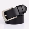 Belts Designer High Quality Cowskin Real Leather Pin Buckle Men Belt Sobretudo Feminin Masculina Espo Big Size 140150