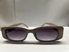 2023Luxury Rectangle Femmes Lunettes de soleil Fashion Fashion Womens Brand Deisnger Full Frame UV400 LENS SUMME Style Big Square Top Quality Come5157626