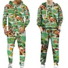Mens Tracksuits Family Christmas Father Mother Daughter Son Matching Outfits HoodieSuits Year Adults Kids Tracksuit Party Holiday Clothes 221128