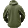 Herrjackor utomhus vandring huva rockar varma militär taktisk sport fleece hoodie jacka multi-fakter 221128