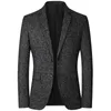 Men's Suits Blazers Thin Blazer Men Jacket Spring Non Ironing Solid Business Casual Clothing Wedding jackets BSX102 221128