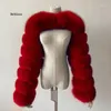 Cappotto da donna in pelliccia da donna Moda finta manica lunga Autunno e inverno Abbigliamento da donna