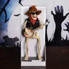 Plush Dolls Electric Toy Halloween Will Play Guitar and Sing Funny Skeleton Ghost Button Festival Decoration Theme Props 221129