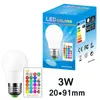 قابلية قابلة لليدة LED BUB22 E27 LED مصباح LED BRANDENTER 980LM WHITE RGB BULB 220 270 زاوية مع التحكم عن بُعد