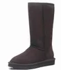 2022 Stivali caldi Stivali da neve Stivali alla caviglia Australian Classic Womens Mini Half Winter Full Fur Fluffy Furry Satin Usa Gs 5854 Stivaletti Pantofole Hot Uggitys Vendita Wgg