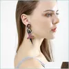 Dangle Chandelier Cute Ballet Girl Earrings For Womens Trendy Glitter Acrylic Chic Fairy Drop Earring Fashion Jewelry Summe Dhgarden Dhnpl