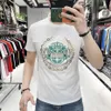 2022 Yaz Moda Erkek Kadın Tasarımcıları Erkekler İçin Tişört Palms Üstler Luxurys Mektup Baskı Tshirts Giyim Kısa Melekler Kollu Tshirt Tees