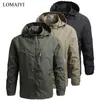 Mens Jackets Spring Windbreaker Man Oversize 7XL Windshield Jacket Men Autumn Coat Camping Male Work Wear Clothes AM453 221128