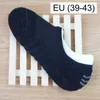 Calcetines de hombre 3 par/paquete Invisible raya ajustable antideslizante tamaño grande suave elástico algodón sólido otoño toalla estilo barco