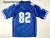 Чарли Твидер #82 West Canaan Coyotes Movie Movie's Men's Football Jersey все сшитые синие S-3XL