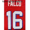 Shane Falco #16 The Remplacements Film Maillot de Football Homme Cousu Rouge S-3XL