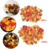 Decorative Flowers Fall Bridal Shower Decorations Artificial Crafts Scene Props Autumn Leaves Fake For Thanksgiving Weddings Parties