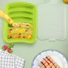 Silikonkorv gör mögel mat klass DIY handgjorda hot dog snabb prototypning skinka bakning mögel kök gadget tillbehör