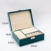 Jewelry Pouches Large Capacity Lockable High-grade Exquisite Household Necklace Earring Storage Box