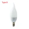 Lampada LED E14 LAMP 220V SMD 2835 BOMBILLAS 5W 7W 9W 캔들 라이트 콜드 흰색/따뜻한 흰색 루즈 드 전구 스포트라이트