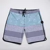 Shorts voor heren Nieuw zomermodemerk Strandbroek voor heren Casual waterdicht Sneldrogend Zwemshorts met print Strepen Duiken Surfplank Trunks T221129 T221129