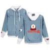 Mens Jackets Fashion Stranger Things Denim Stitching Autumn Coat Young People hoodies Spring Long Sleeve Hoodies 221129