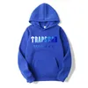 Men's Hoodies Sweatshirts TRAPSTAR Tracksuit Brand Printed Sportswear Men 18 Colors Warm Two Pieces Set Loose Hoodie Sweatshirt Pants Set Hoodie Jogging 221128