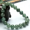 Bracelet de perles de jade néphrite Hetian 100% naturel chinois 12MM