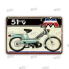 Nostalgia Motorcycles Art Painting Metal Poster Tin Sign Vintage Home Garage Living Room Wall Decor Metal Plate Signs 20cmx30cm Woo