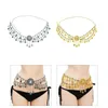 Belts Bohemian Women Belly Dance Waist Belt Chain Outfit Accessory Ethnic Metal Body Jewelry Dancewear Fashion Waistband