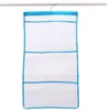 Storage Boxes Green Mesh Bath Shower Organizer 6 Pockets Hanging Caddy Bathroom Accessories Space Saving Toy