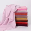 premium heavy Chiffon hijab Square scarf Malaysian Women's scarves hijabs good stitching stitch plain high quality shawl