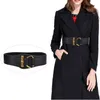 Belts Fashion Leather Elastic Female Overcoat Wide Waist Seal Patent Down Jackets Belt For Ladies Clothing Accessories