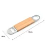 Openers Stainless Steel Opener Edc Hanging Wine Beer Bottle Openers Kitchen Tools Wooden Handle 3 3Ts F1 Drop Delivery Home Garden D Dhjoo